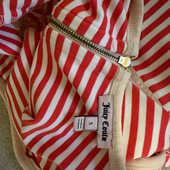 Red and White Striped Juicy Couture Dress - Picture 5 of 6
